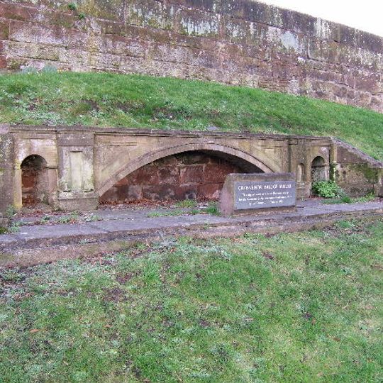 Model of the Grosvenor Bridge