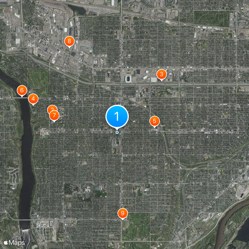 Macalester College Map