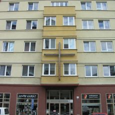 Wooden cross at Kounicova str. (Brno)