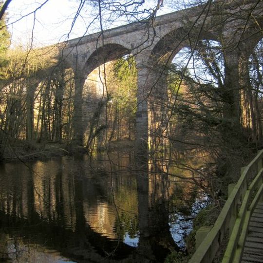 Nidd Viaduct Over River Nidd