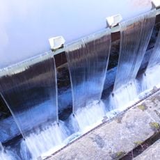 Weir on Rokytka in Kyje