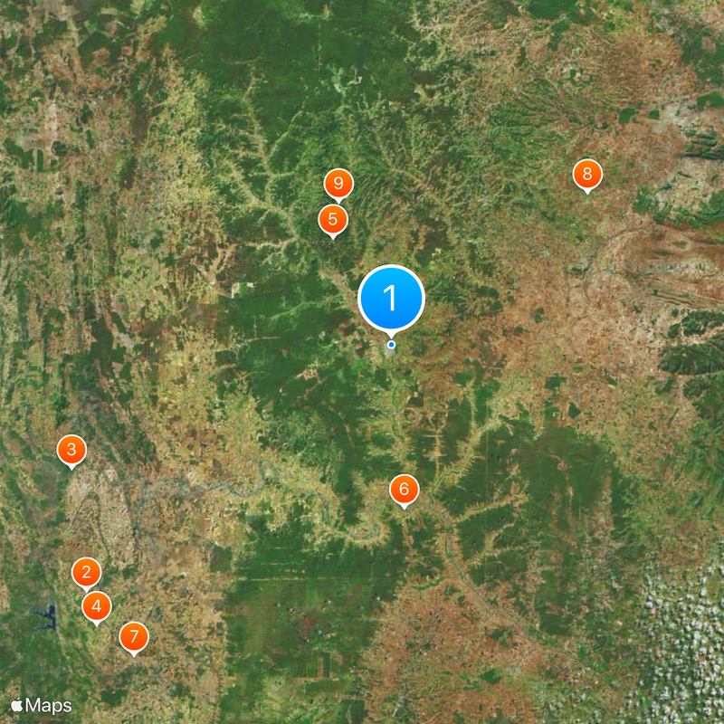 Ribeira do Pombal Map