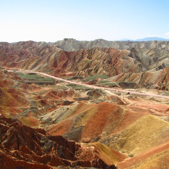 Parque Geológico Nacional Zhangye Danxia