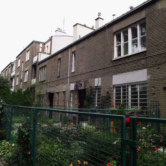 "Szare Domy" housing estate in Warsaw-Mokotów