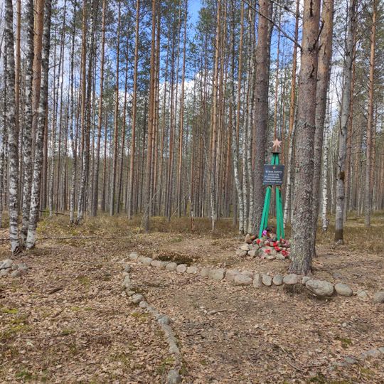 Братская могила советских воинов