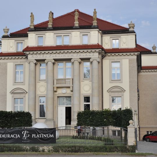 Willa – pałac Schollera, ob. hotel