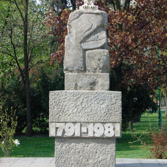 Constitution of the 3rd May 1791 monument in Lublin