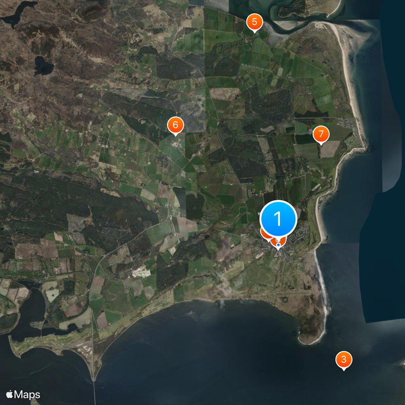Dornoch Map