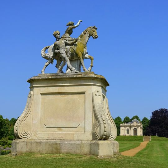 The Hawking Party Statue 150M South Of The Orangery