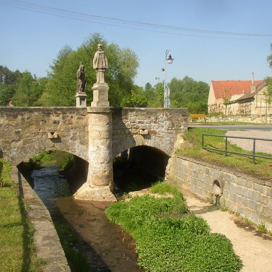 Stone bridge in Královice