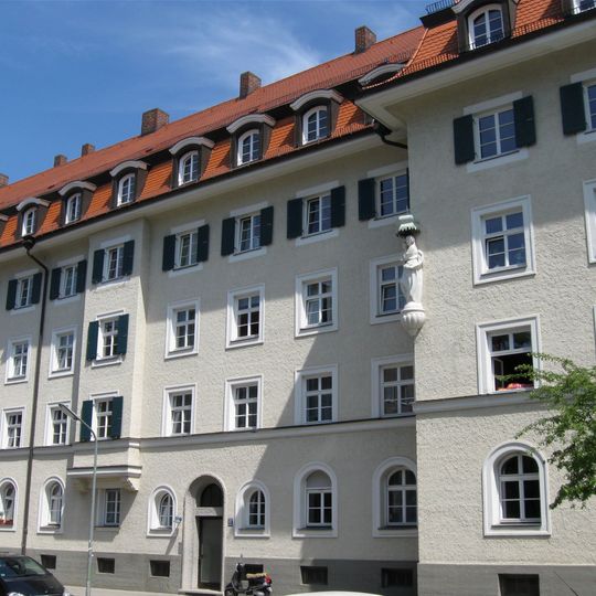 Teil einer Wohnhausanlage