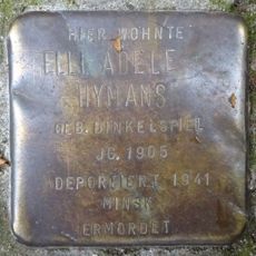 Stolperstein dedicated to Elli Adele Hymans