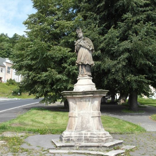 Statue of John of Nepomuk in Jáchymov