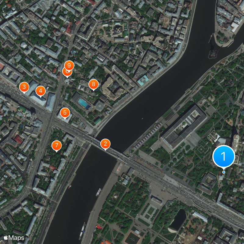Diplomatic Academy of the Ministry of Foreign Affairs of the Russian Federation Map