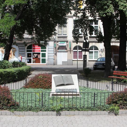 Book memorial in Kalisz