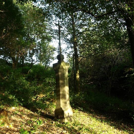 Morový kříž u židovského hřbitova v Brtnici