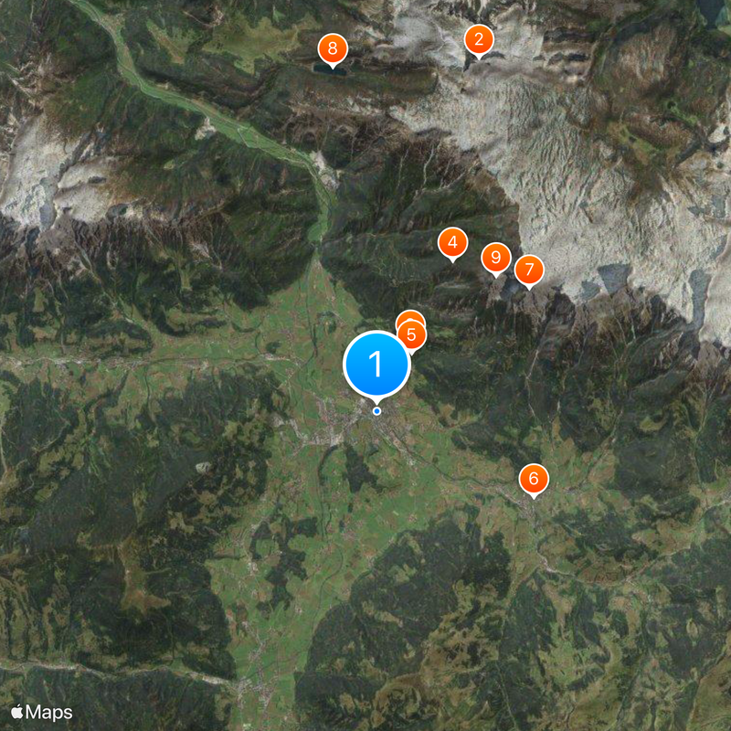 Saalfelden am Steinernen Meer Map