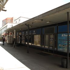 Provozní budova ústředního autobusového nádraží Zvonařka