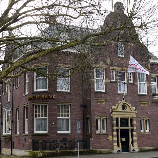 Toegangshek van villa