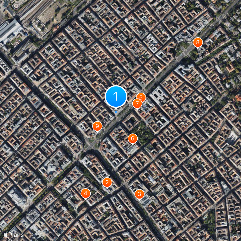 Maison de la terreur Carte