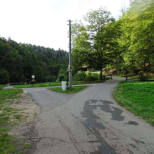 Most přes náhon mlýna Slapnice