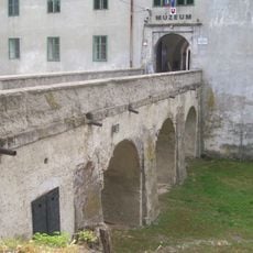 Hrad Modrý Kameň, most hradný