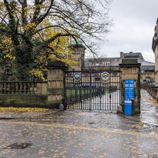Walls, Gate Piers And Gates To Town Hall Gardens