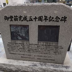 御堂筋五十周年記念碑