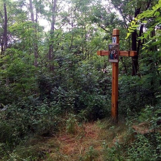 Čtvrté zastavení na křížové cestě Kryry