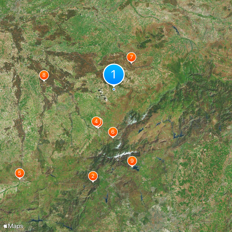 Segovia Province Map