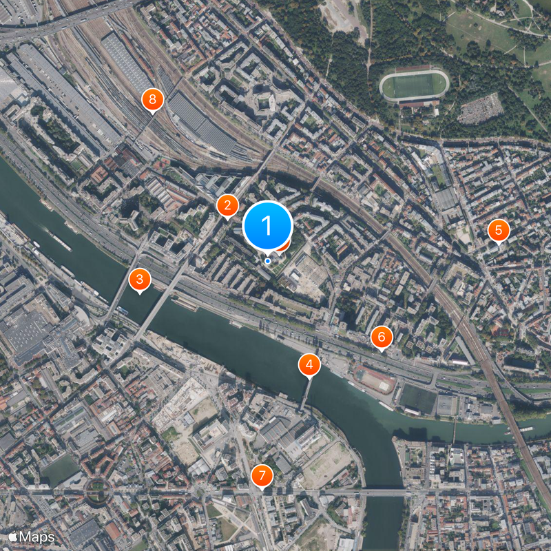 International Council on Monuments and Sites Map