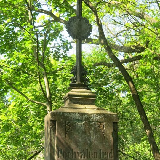 Kříž u silnice jižně od Vrbky