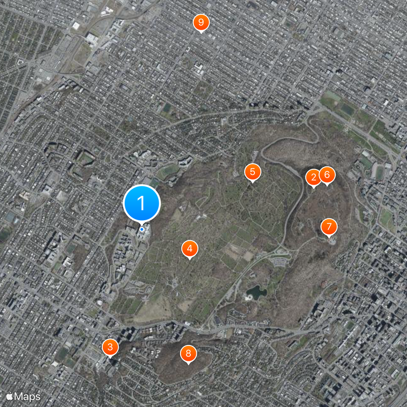 Polytechnic School of Montreal Map
