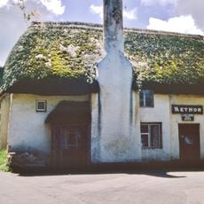 Luccombe Post Office  Mounting Block And Wall Box
