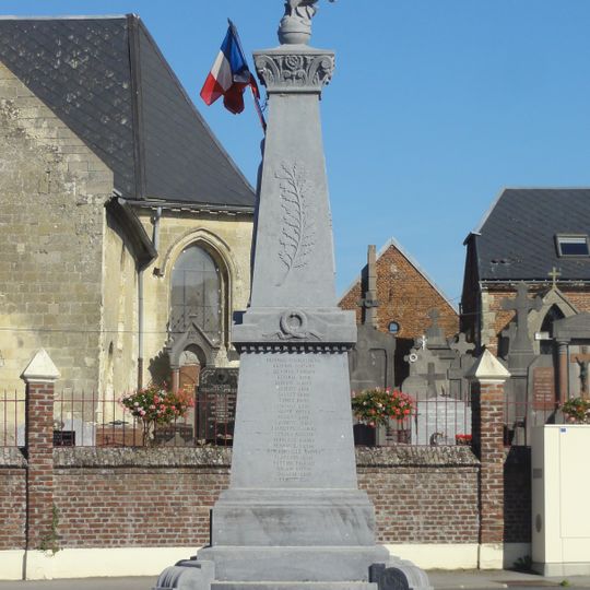 Monument aux morts de Paillencourt