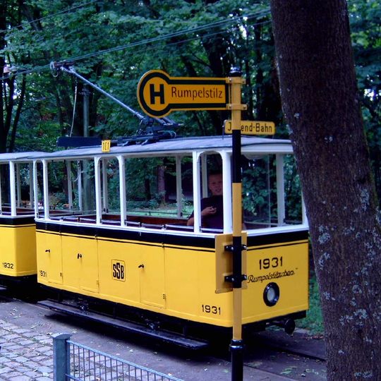 Kinderstraßenbahn Rumpelstilzchen