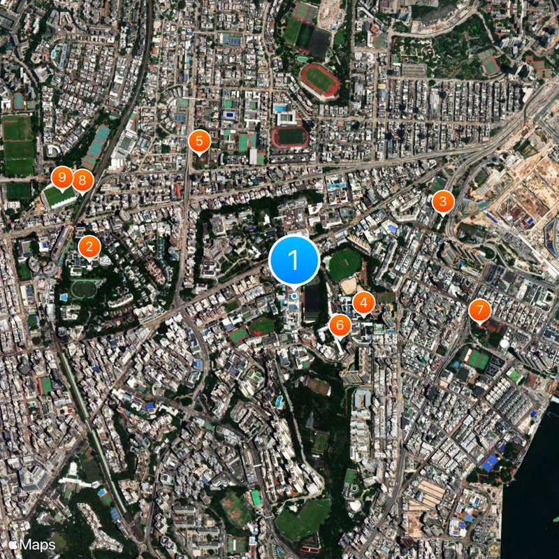 King George V School Map