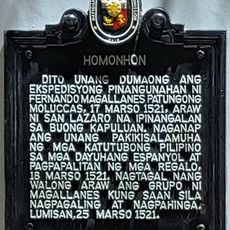 Homonhon historical marker