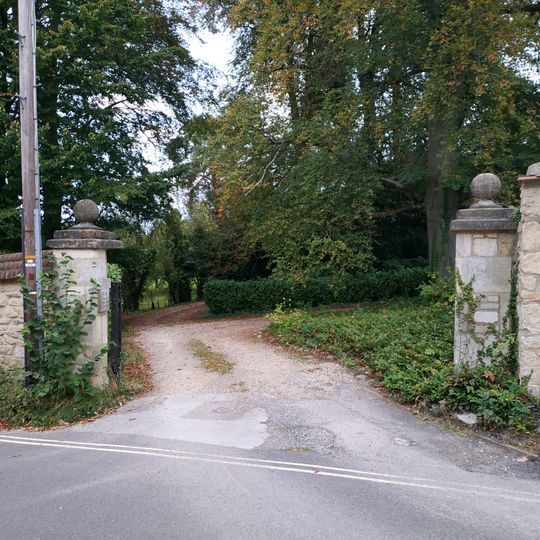Wall And Gatepiers Of The Grange