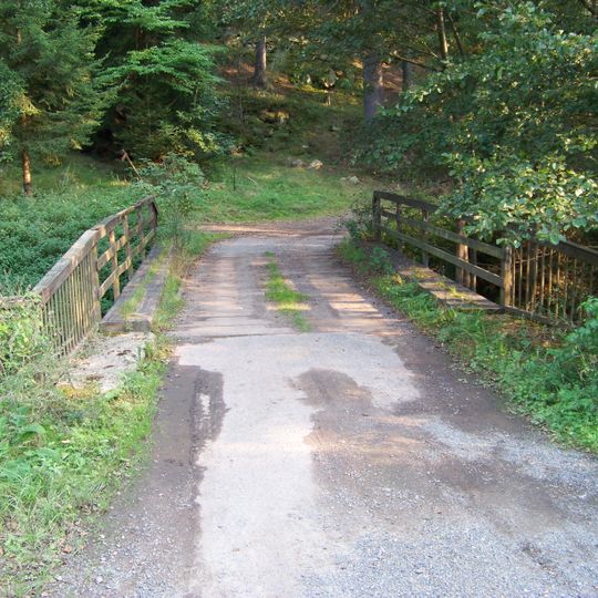 Most přes Javornici u bývalého Jiříkova mlýna