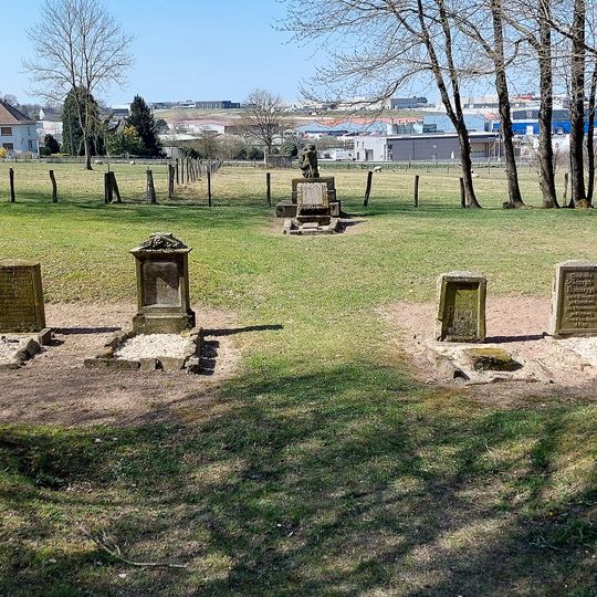 Cimetière militaire allemand du 19è siècle à Phalsbourg