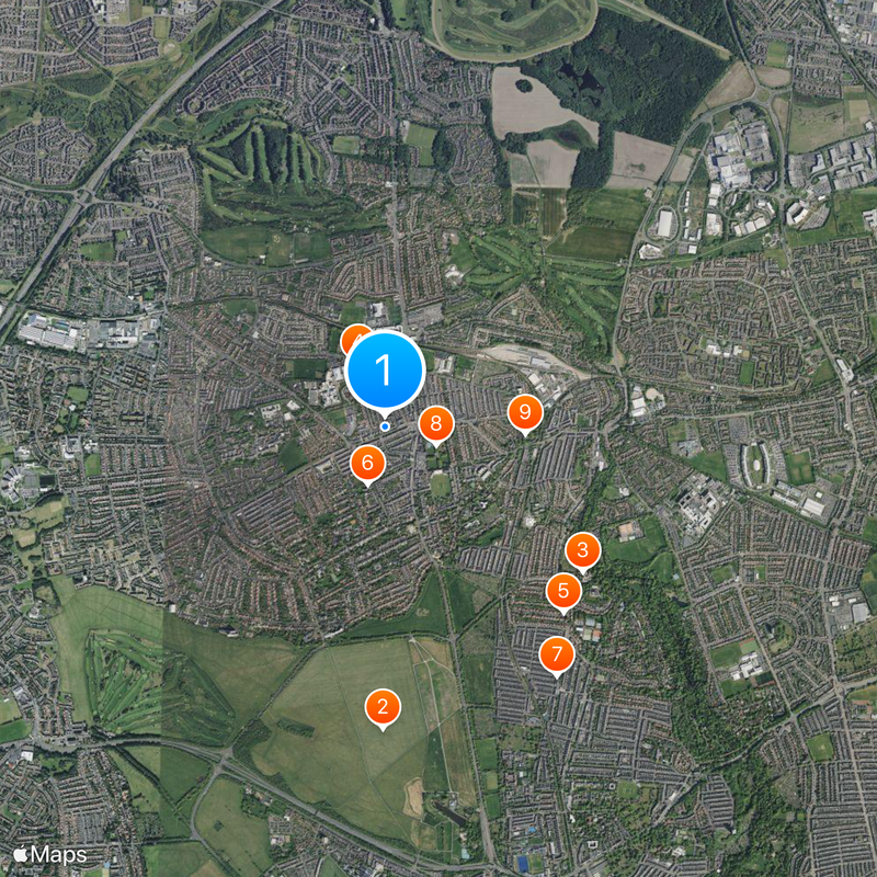 Gosforth Map