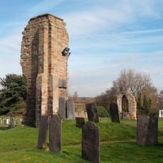 Ruins of old parish church, west part