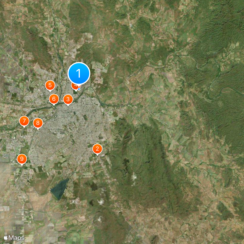 Autonomous University of Sinaloa Map