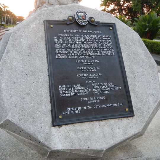 University of the Philippines historical marker