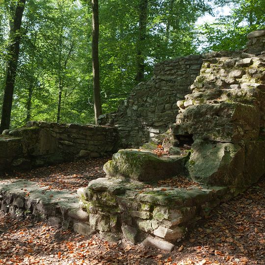 Riburg «Bürkli», part of the late Roman Rhine fortification and early medieval fortification
