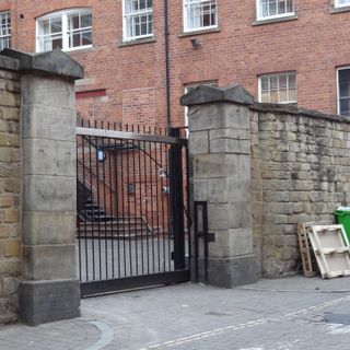 Wall And Gate Piers To Rear Of Numbers 23 And 25 Great George Street