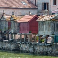 Hórreos in Combarro