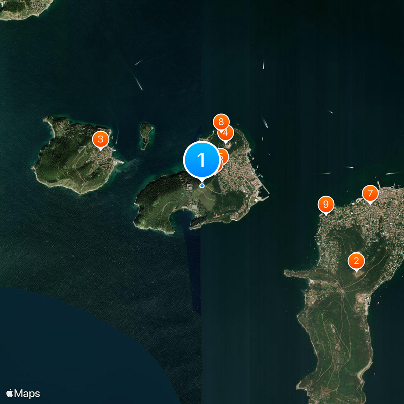 Heybeliada Map
