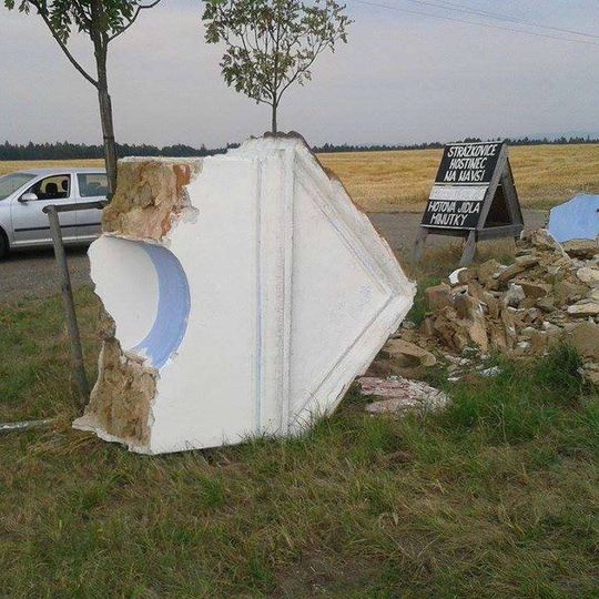 Kaplička svatého Bartoloměje východně od Strážkovic